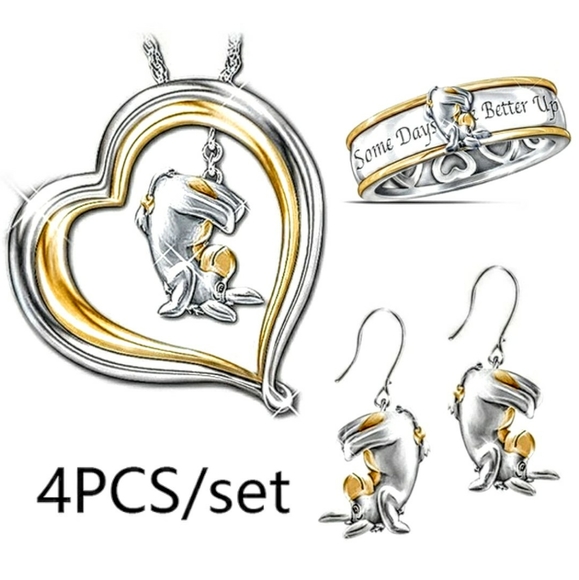 COPY - Eeyore 4 piece set ring - Picture 5 of 5